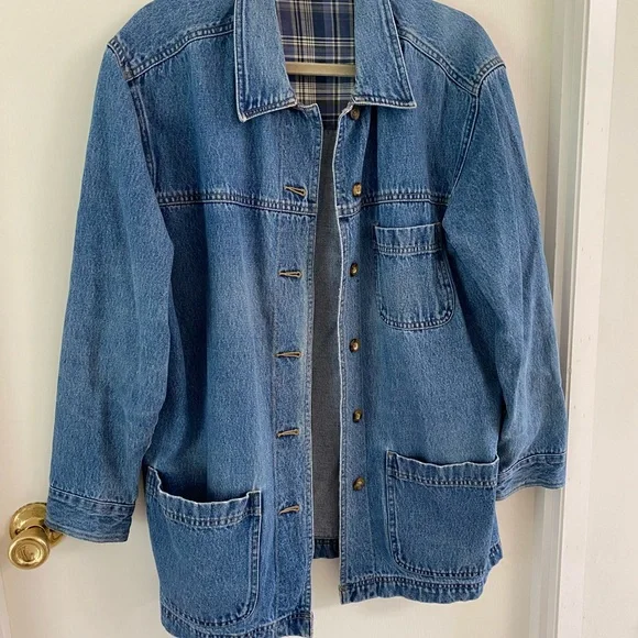 Vintage Cabin Creek Blue Denim Jacket - Picture 4 of 8